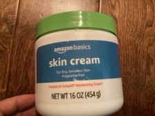 Amazon Basics Fragrance-Free Skin Cream Moisturizer for Dry Skin 16 oz Moisturizers price
