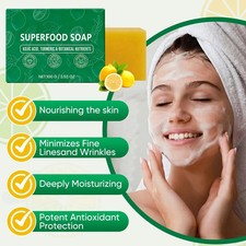 Stem And Soul Superfood Soap, Upgraded Stem & Soul Turmeric Lemon SoapBar Soaps price