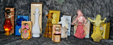 Lot of 9 Vintage Avon Cologne Perfume Decanters, Water Lily, Roses, Bo Beep, + Cologne & Rose Water price