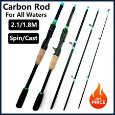 Casting Spinning Lure Fishing Rod Solid ML Tip 1.8/2.1m Ultralight Trout Jigging Fishing Rod (Jig) price