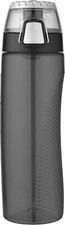 Thermos Intak 24 Oz Blue Hydration Bottle, Rotating Intake Meter, SMOKE, NEW Thermos price