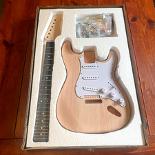 DIY Electric Guitar Kit, Strat Style Solderless Guitar Build Kit with Hardware Electric Guitars price