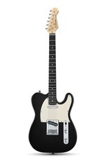 🎸 Donner DTL-100 Electric Guitar With Gig Bag Full Size Solid Body Glossy Black Electric Guitars price