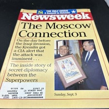 NEWSWEEK Magazine September 17, 1990 The Moscow Connection General Topics price
