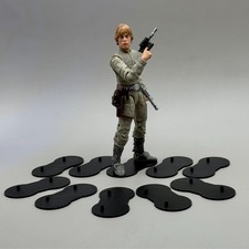 Action Figure Stand – Double Peg Low-Profile Base (10-Pack) – 6" Scale Action Figures price