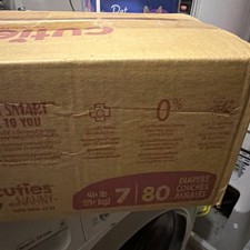 Case of Cuties Premium Baby Diapers Size 7 (80 Diapers Per Case) Baby Diaper price