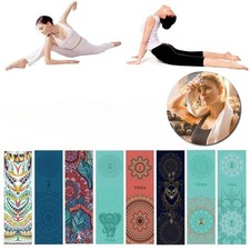 Non-Slip Yoga Pilates Mat Cover Towel Blanket Fitness Exercise Q BEST Pilates Mat price