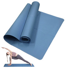 GYM MAT YOGA MAT 4MM THICK FITNESS PILATES WORKOUT GYMNASTICS Pilates Mat price