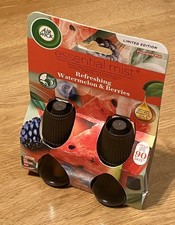 Scented Oil Diffuser Refill Watermelon Berries Essential Mist Air Freshener 2ct Spray Deodorants price
