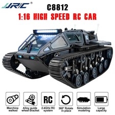 JJRC C8812 1/16 Drift Crawler Vehicle 360° Rotation Light RC Tracked Car RC Vehicles price
