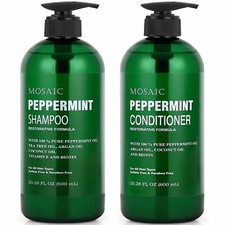 Mosaic Peppermint Shampoo and Conditioner Set, 20.2 FL Oz Each Shampoo and Conditioner price