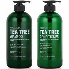 Mosaic Tea Tree Shampoo and Conditioner Set, 20.2 FL Oz Each Shampoo and Conditioner price