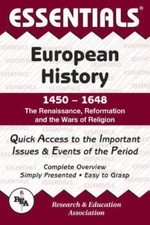 European History: 1450 to 1648 Essentials (Essentials Study Guides) History Study Guides price