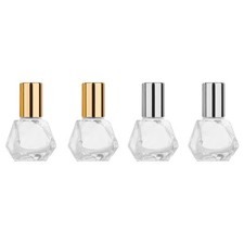 4 Pcs Portable Essential Oil Bottle Perfume Bottles Empty Refillable Roll-ons Roll-Ons price