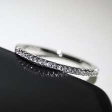 Elegant 925 Silver Filled,Rose Gold,Gold Ring Women Cubic Zircon Jewelry Sz 6-10 Gold Ring price