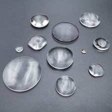 19-90mm Convex Lens Magnifier Optical Glass Biconvex Lens physics experiment Physics price