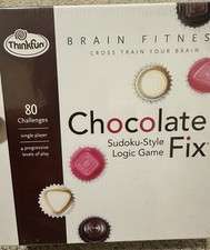 ThinkFun Chocolate Fix Brain Fitness Edition Sudoku Style Logic Game Sealed Brain Games price