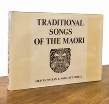(1975) TRADITIONAL SONGS OF THE MAORI, McLean & Orbell, Vg Hardcover w DJ Culture Books price