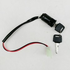 Ignition Switch Lock +Key 2 Wire Two Position For Electric Scooter E-bike Black Electric Motorcycle price