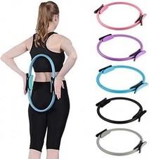Resistance Pilates Ring | Double Handled Fitness Circle | Yoga & Gym Workout Ton Pilates Ring price
