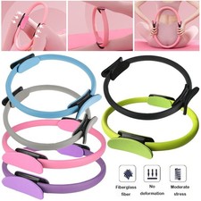 Pilates Ring Yoga Fitness Double Handled Exercise Circle Gym Resistances Wheel B Pilates Ring price