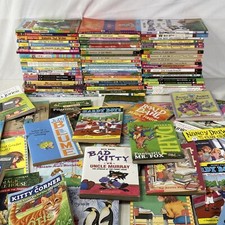 Bulk/Huge Lot of 50 Children's Kids Chapter Books - Random - Free Shipping! Children's Stories price