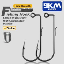 50Pcs 90 Degree Jig Head Hook Baitholder Hook DIY Jig Mold Making Fishing Tackle Fishing Hook (Jig) price