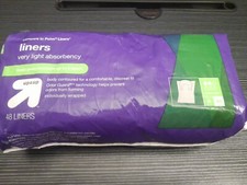Up & Up Regular Panty Liners Very Light Absorbency 48 Count Sanitary Pads and Tampons price