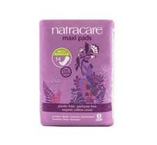 Natracare Natural Feminine Maxi Pads Regular 14 Pads Sanitary Pads and Tampons price