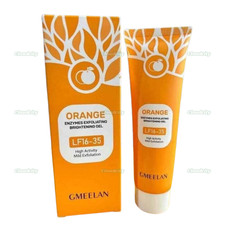GMEELAN Orange Enzyme Gel 50g – Gentle Face Exfoliating Scrub for Brightening Skin Cleansing and Peeling price