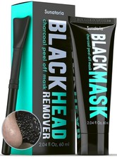 Blackhead Remover Mask - for Women and Men - Activated Charcoal Peel Off Face... Skin Cleansing and Peeling price
