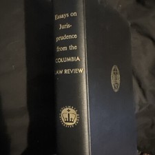 Essays on Jurisprudence from the Columbia Law Review. by Columbia Law Review Essay - Review price