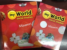 Pearson myWorld My World Social Studies Missouri Grade 4 Teacher Guide & Student Social Studies price