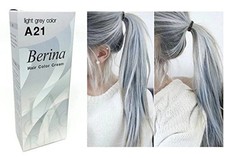 Berina GV-YH-IK1064 A21 Permanent Hair Dye Color Cream - Light Grey Hair Dye price