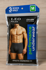 LEO POLDO Men's 3 Pack Performance Boxer Briefs Climalite Moisture Wicking Men's Boxer price