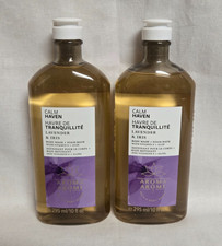 2 Bath & Body Works Calm Haven Lavender & Iris Aromatherapy Body Wash Foam Bath Shower Gels and Bath Foams price