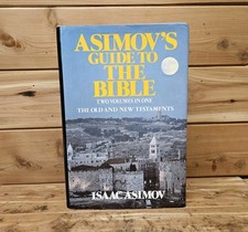 Asimov's Guide to the Bible: Two Volumes in One Old and New Testaments DJ 1981 Reference Books price