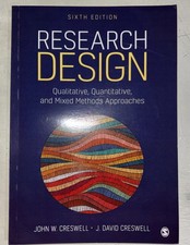 Research Design : Qualitative, Quantitative, and Mixed Methods Approaches by... Reference Books price