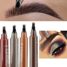Waterproof 4 Head Fork Eyebrow Pen Pencil Eye Brow Eyeliner Natural-color Makeup Eyebrow Makeup price