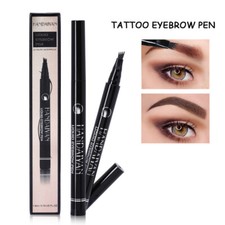 New 3D Eyebrow Tattoo Fork Pen Pencil Microblading 4Tip Brow Enhancer Waterproof Eyebrow Makeup price