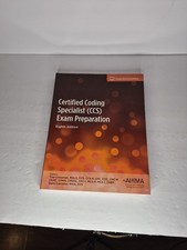 Certified Coding Specialist Ccs Exam Preparation 8th Edition  Paperback Book Basic Proficiency Test (TYT) price