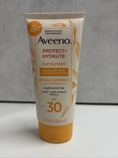 Aveeno Protect + Hydrate Sunscreen Body Lotion SPF 30 - 3 oz Sun Creams and Lotions price