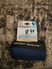 Cocoon Premium Mummy Liner Twilight Blue - Microfiber Sleeping Bag Liner Regular Sleeping Bag price