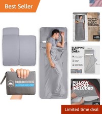 Ultralight XL Sleeping Bag Liner for Travel & Camping - Comfortable and Hygienic Sleeping Bag price