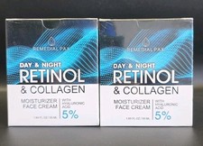 2 Pack Day & Night Retinol & Collagen Moisturizer Face Cream, Anti-aging, 55 ml Night Creams price