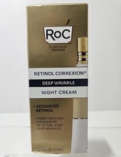 RoC Retinol Correxion Deep Wrinkle Night Cream 1.0fl.oz./30ml New Night Creams price