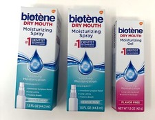 Biotene Moisturizing Spray and Gel Set NEW!! Mouthwash and Spray price