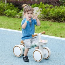 Balance Bike for 1-3 Years Toddlers with Adjustable Seat, Green Kids' Bicycles price