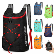 Foldable Lightweight Backpack Waterproof Travel Hiking Camping Packable Bag Backpack (Outdoor) price