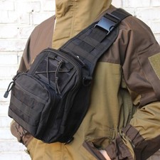 1 PC Black Shoulder Tactical Backpack Camping Travel Hiking Trekking Bag Outdoor Backpack (Outdoor) price